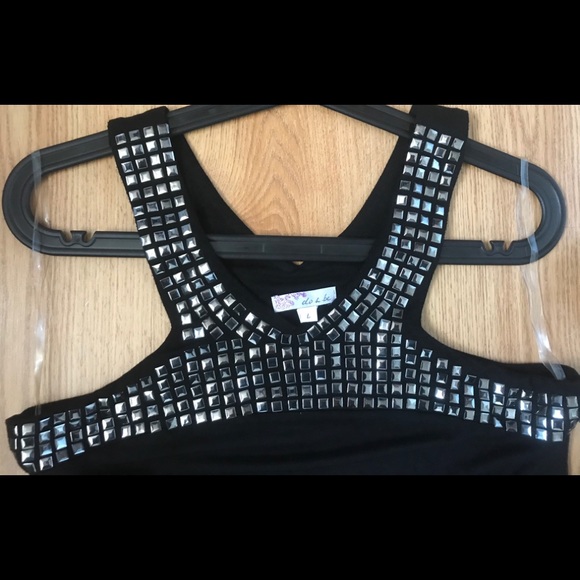 Black&Silver Midi Dress - Picture 3 of 3